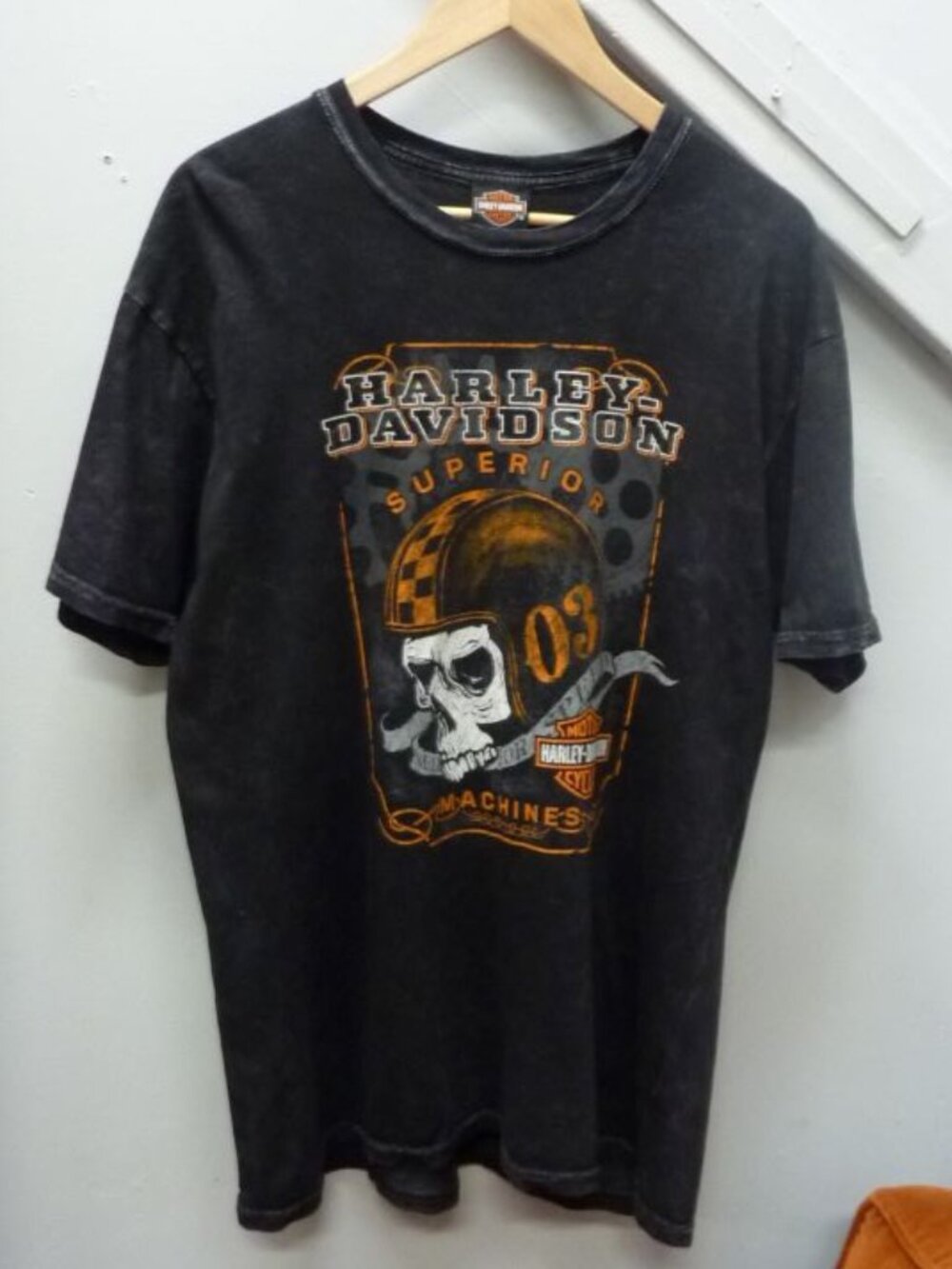 Harley Davidson rare T- shirts Superior Machine. (Size: Large)